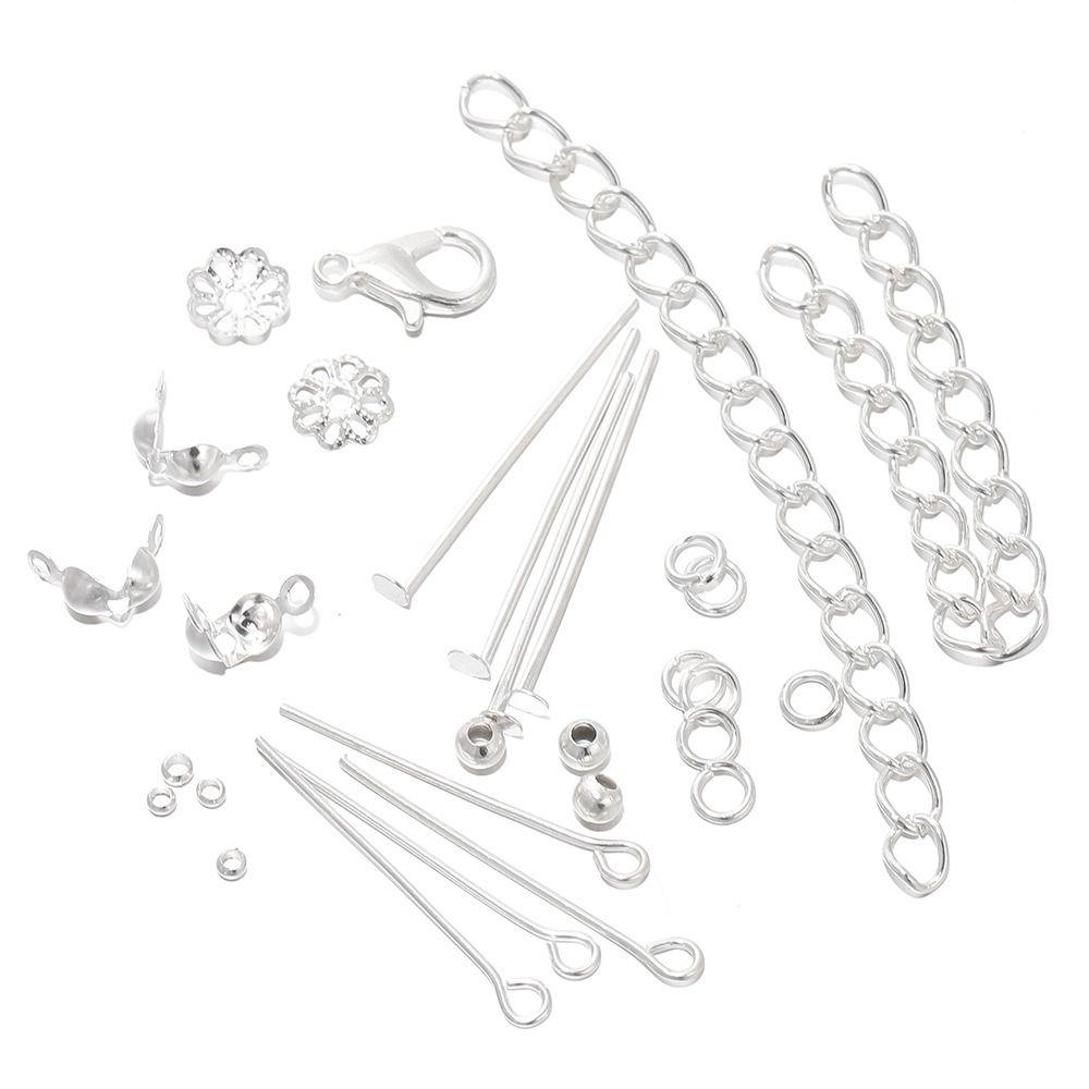 15 Grids Jewelry Findings Set DIY Bracelet Making Tools Jewelry Making Kit  Earring Making Supplies