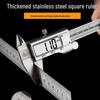 Stainless Steel 90° Triangle Ruler - Multifunctional Woodworking Tool with Free Shipping