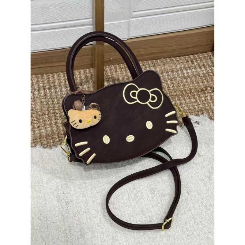 Cute kitten handbag spring and summer new niche high-end commuting shoulder messenger bag
