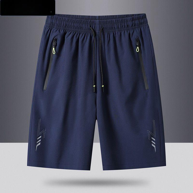 Summer New Style Basketball Shorts For Casual Men, Quick Drying Five Quarter Pants, Ice Silk Fitness Loose Oversized Pants