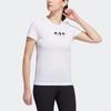 adidas T Shirts Women's White Crew Neck Moderate Other GN7367