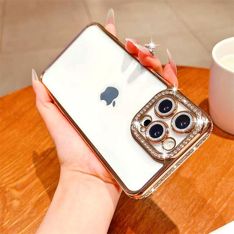 

Блестящий чехол с бриллиантами для iPhone 16 15 Pro Max 14 Plus 13 12 Обложка Samsung Galaxy S25 Edge S23 Ultra S24 FE A56 A36 A26 A16 A55 A35 A25 A15 A54 A34 A14 Samsung Galaxy A16 золотой