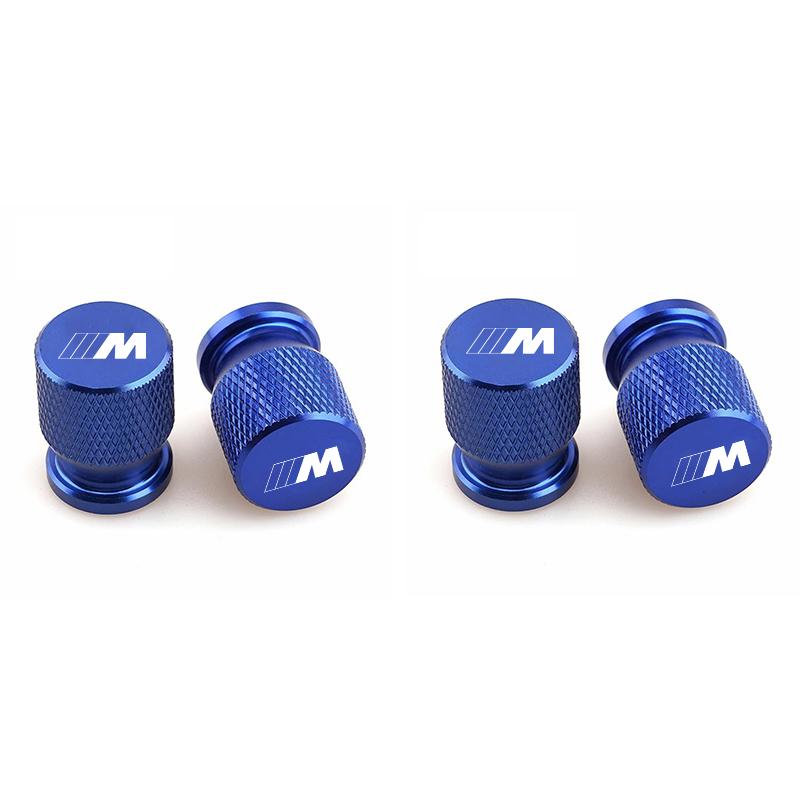 LKCW9 4PCS Car Wheel Tire Valve Caps Tyre Rim Stem Cover For BMW M Power Performance M3 M5 X1 X6 X3 X5 E39 E46 E90 E60 E36 F11 F12 F07