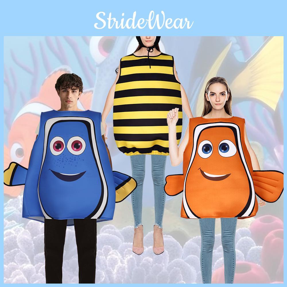 Nemo Dory Cosplay Outfit With Soft Polyester For Halloween Themed Events