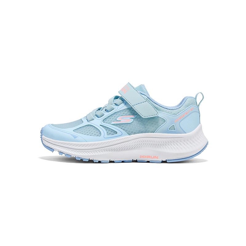 Skechers Girls Comfortable Classic Breathable Low-Top Training Shoes Kids sneaker 319095L-LTBL 30