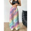 Women's Fashion Trousers, Bright Abstract Patterns, Casual Daily Vacation Wear, Soft and Happy Aesthetics
