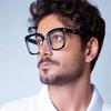 Fashion Square Clear Glasses Women Anti Blue Light Computer Eyewear Optical Spectacles Men Rivet Frame