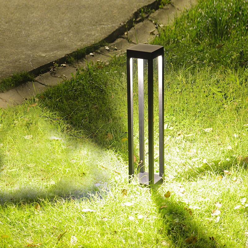 Outdoor Lawn Lamp Modern Lawn Light 110V Aluminum Porch Garden Waterproof Courtyard Lawn Landscape Light Exterior IP54 Lawn Lamp