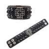 American Rhinestone Rivet Bracelet Bracelet Cross Decoration Punk Gothic Personalized Jewelry