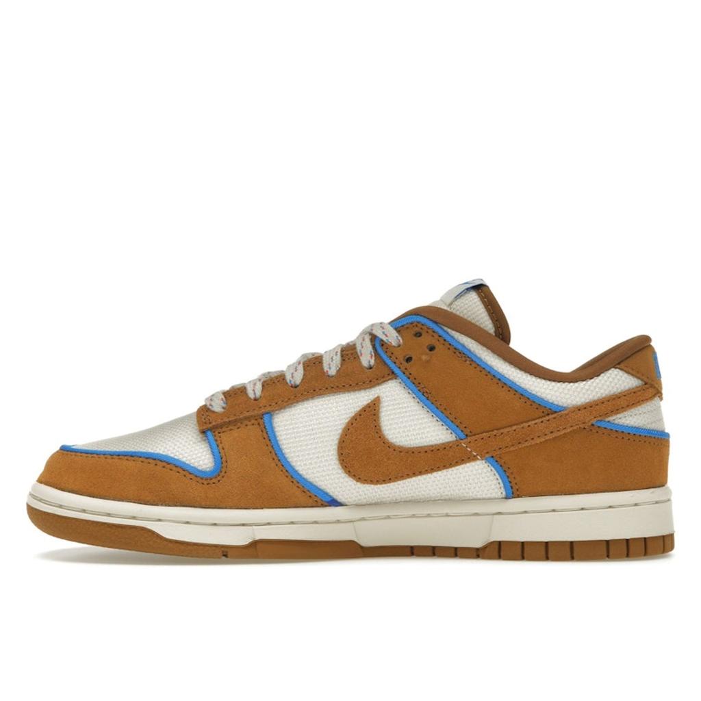 Nike Dunk Low Premium Light British Tan Men Sneakers Brown Light-Orewood-Brown Photo-Blue FN5825-100