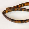 Folding Headband Acrylic No Pressure Anti-Slip Tortoiseshell Pattern Retro Style Adjustable Hair Hoop Hair