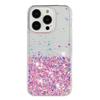 Glitzernde Nacht leuchtende TPU-Hülle für iPhone Air 17 16 15 13 12 11 Pro Max 14 Plus 17Pro 16Pro I Phone Flüssiger Treibsand Deckel