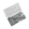 200Pcs Compression & Extension Spring Assortment Set Accessories with Storage Box Steel Wire for