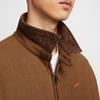 Nike Warm Soft Stylish Long Sleeve Sports Casual Corduroy Collar Jacket Men Jackets Dark-Khaki HQ4744281