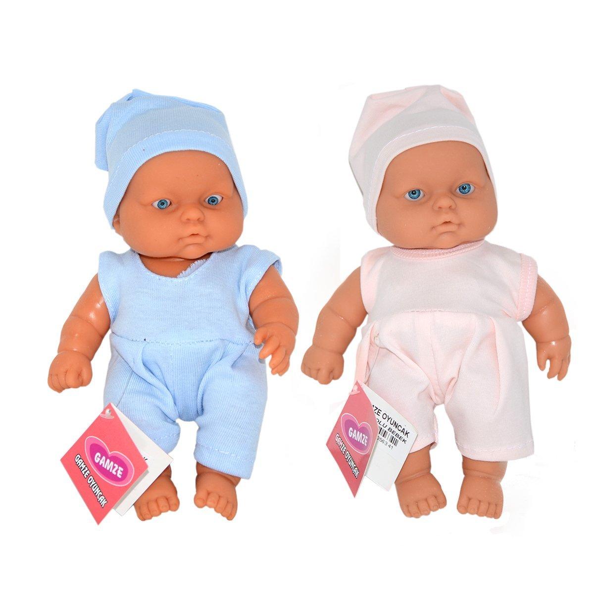 

6341 Dimple, Mini Meat Baby - Blue / Pink
