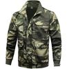 Men's Camouflage Welding Suit - Durable Cotton Workwear for All Seasons - Ideal for Military Training, Workshops, and Construction Sites