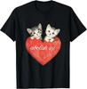 Abolish ICE, Cute Cat Valentine T-Shirt
