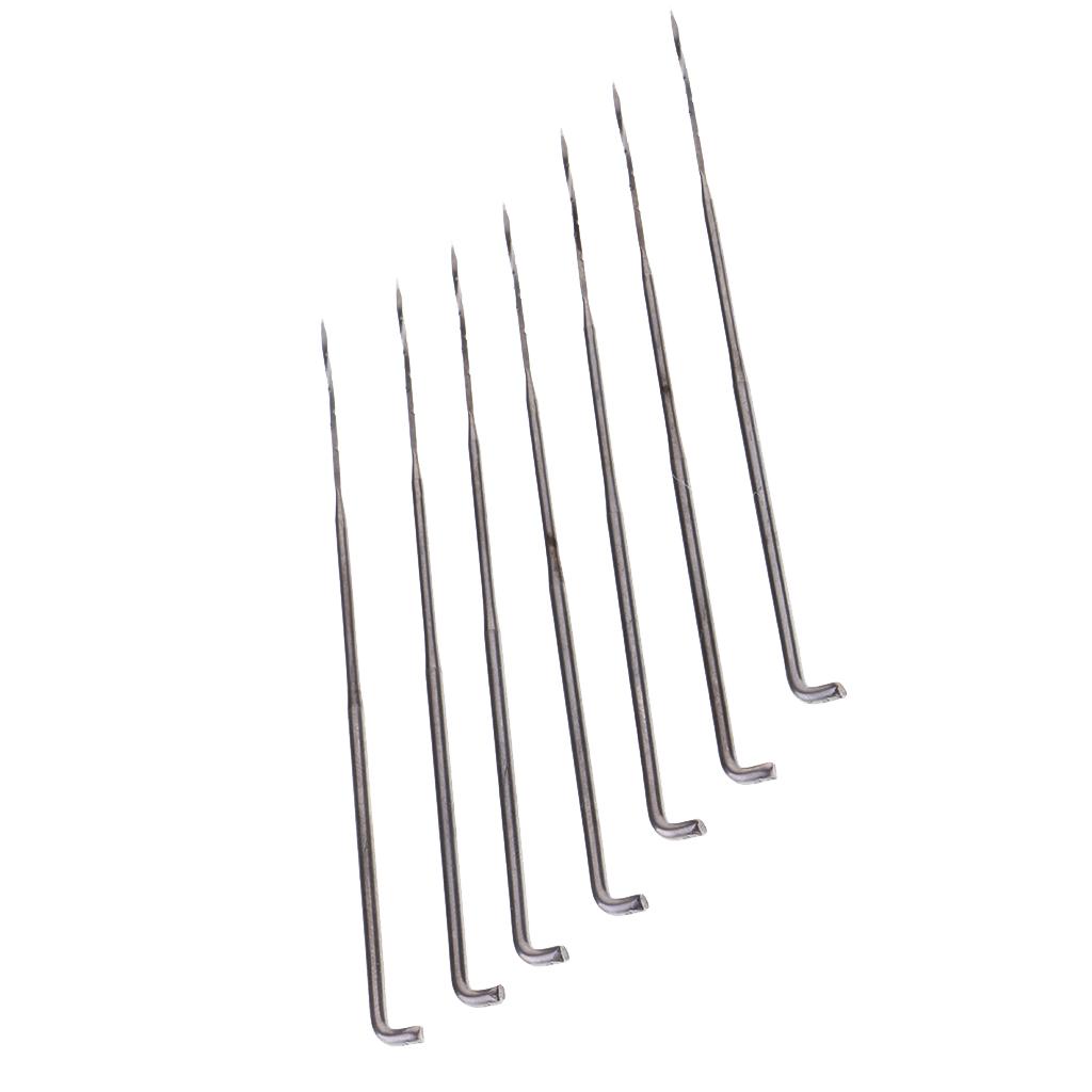 7pcs Spiral Shape Needle Felting Handle Holder Wool Felt Set Kit DIY Crafts