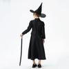 Halloween children's costumes cos magician witch dress robe medieval vampire show children's dress