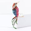 Classic  Bird Brooches For Women Unisex Pearl Animal Pins Banquet Party Backpack Gifts Jewelry Accessories
