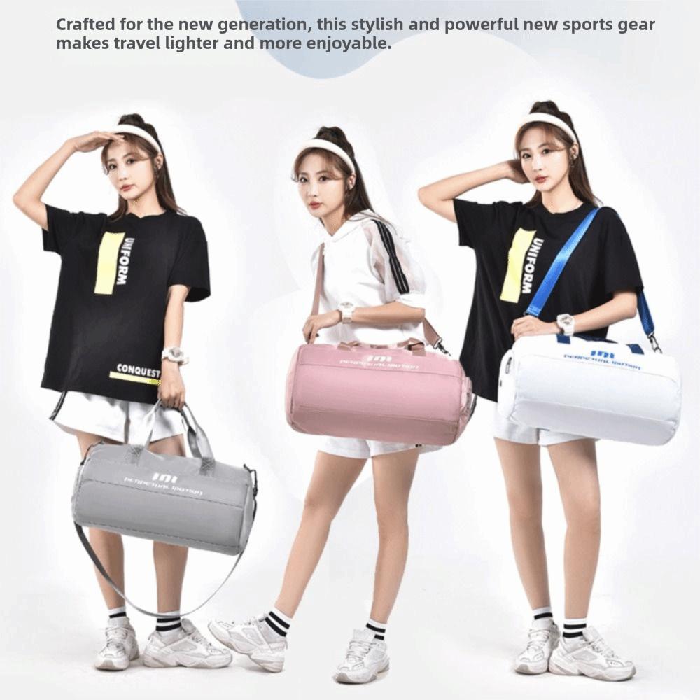 Shoe Compartment Yoga Bag Wet Dry Separation Basketball Bag Sports Duffle Bag Outdoor Travel