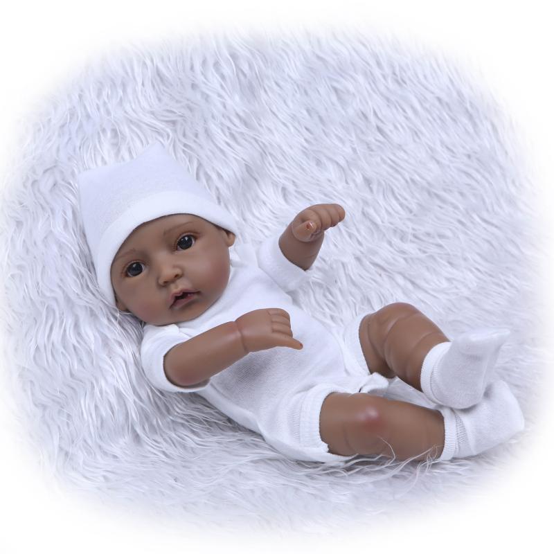 NPK Realistic Silicone Black Baby Doll