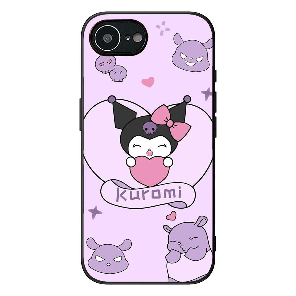 Soft Cover for Samsung Galaxy S22 S21 S20 FE Ultra Plus A35 A36 A55 A37 A33 A34 A57 Coque Phone Case Lovely Kuromi Cartoon Galaxy A33 5G