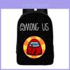Among Us Childrens School Backpack With Oxford Fabric Breathable Design For Elementary Students