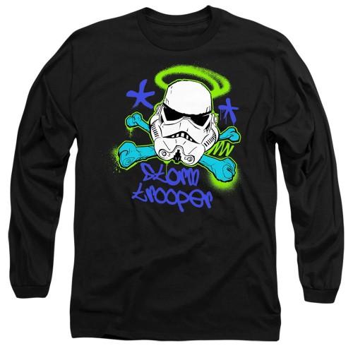Star Wars Unisex Adult Stormtrooper Stencil T-Shirt