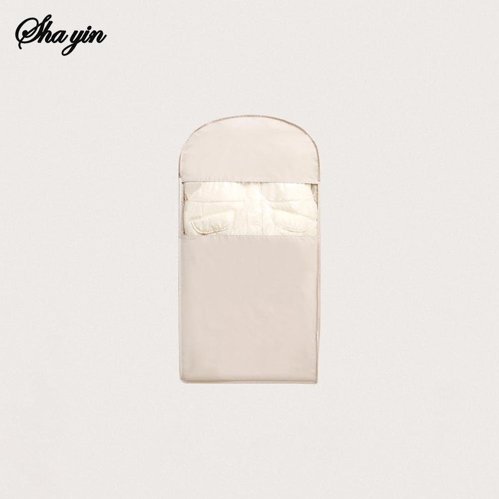 Sichtbare Kompression Hängebeutel für Daunenjacke - Staubschutz Kleideraufbewahrung Schrankorganizer für Haushalt