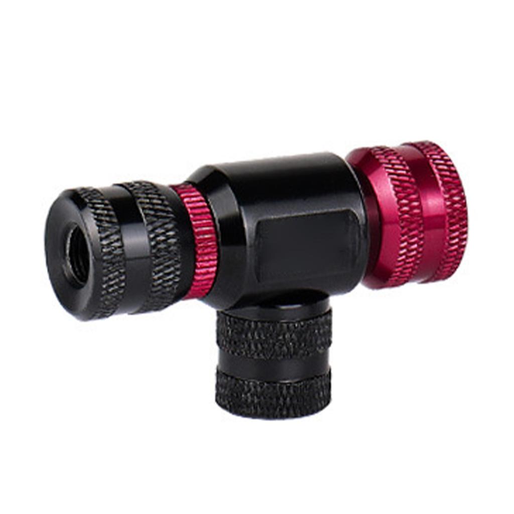 Inflador de Pneu de Bicicleta CO2 Bico de Inflação Rápida para Bicicletas de Estrada e Montanha Cilindros de 16g Válvulas USA Francesas Portátil com