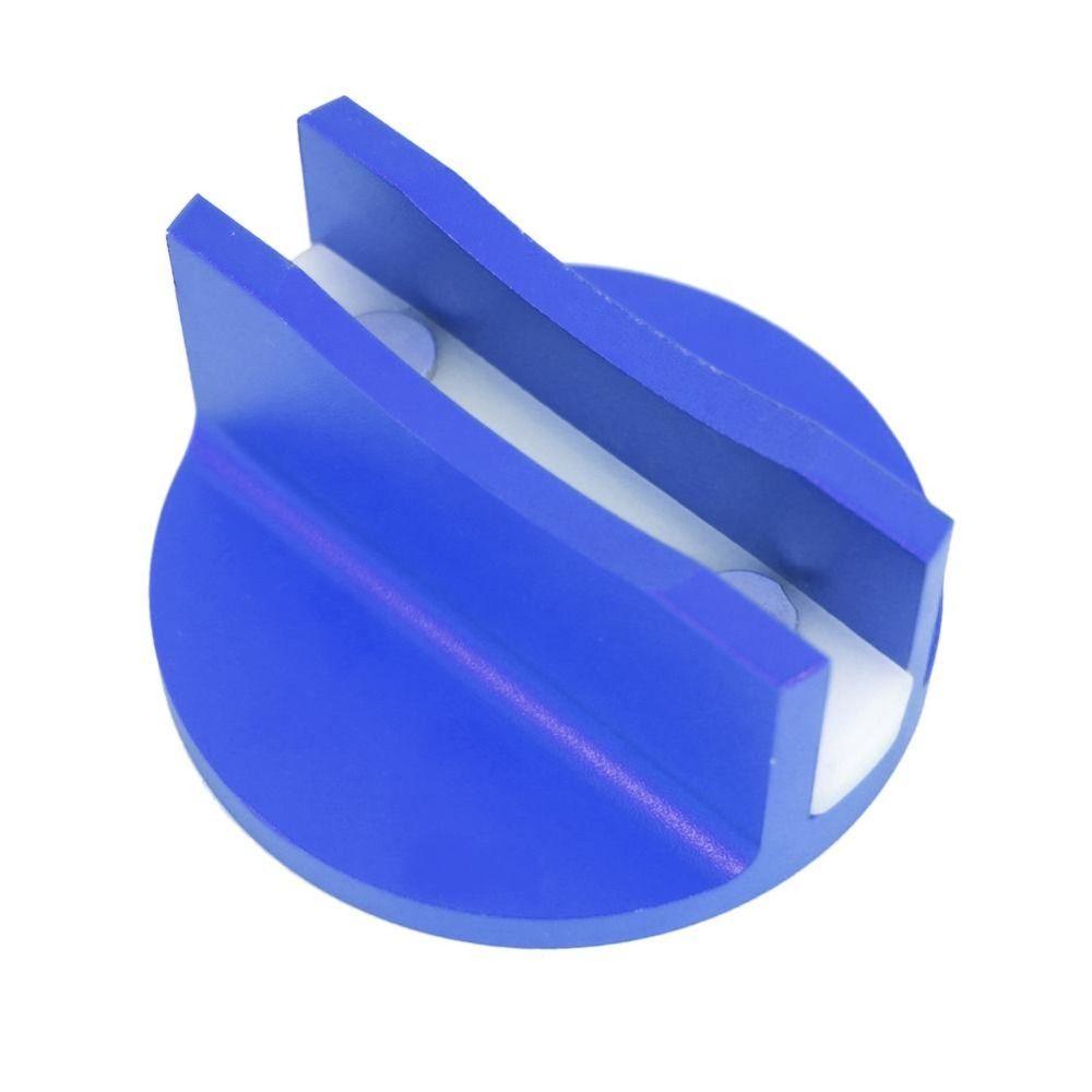 Aluminum Zinc Zinc Alloy Jack Pad Adapter Grooved Design Pinch Weld Adapter  Vehicle Floor Jack