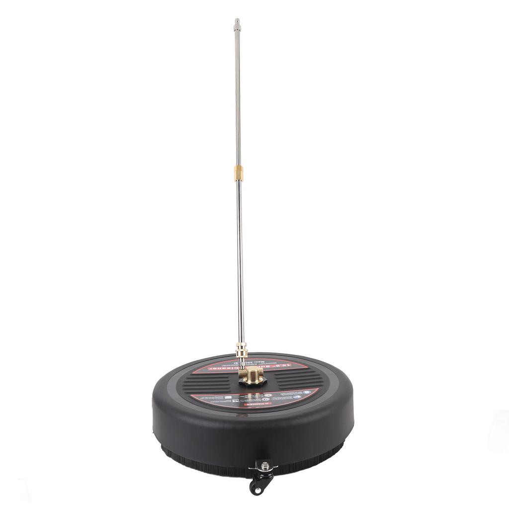 15.8 Inch Surface Cleaner with Wheels 3600PSI 1/4 Inch Quick Plug Stainless Steel Pressure Washer Surface Cleaner for Driveway Terrace Garden
