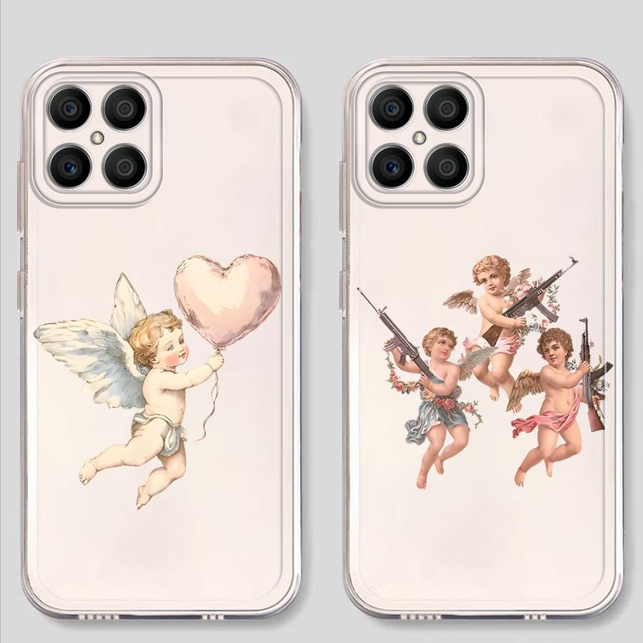 Angel Baby Soft Phone Cover Case for Honor X9a 90 Lite X9b X8a X8 X8b X7b