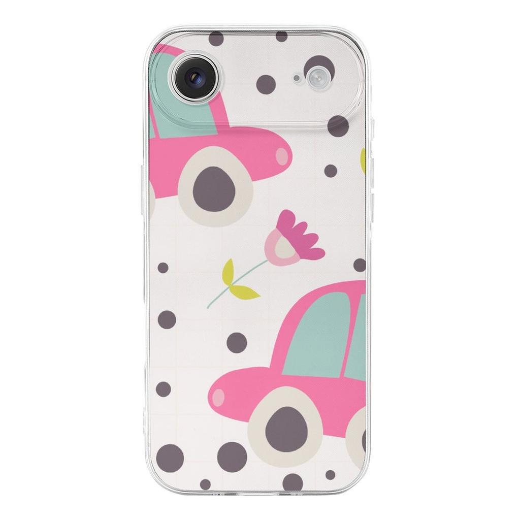 1 Pack For Iphone 17/17Air/17Pro/17ProMax Smooth Clear TPU Case With Anti-Slip Cover, Screen Lip And Corner Reinforcement