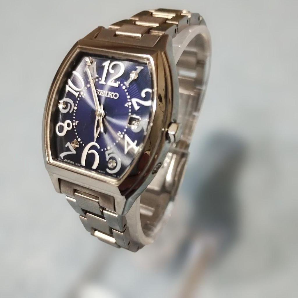 Used Navy dial! Seikokia SEIKO aftercare included