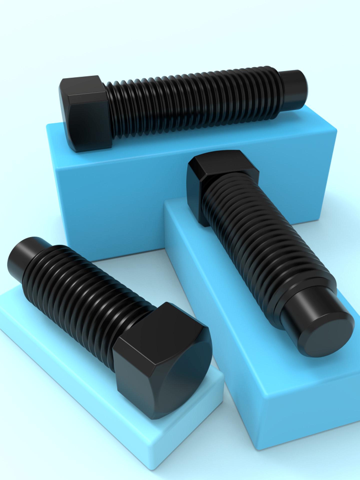 

Square Head Set Screw, Grade 4.8, GB85, Cylindrical End, Convex Tail, M20 Bolt M10*35 (5 pcs)