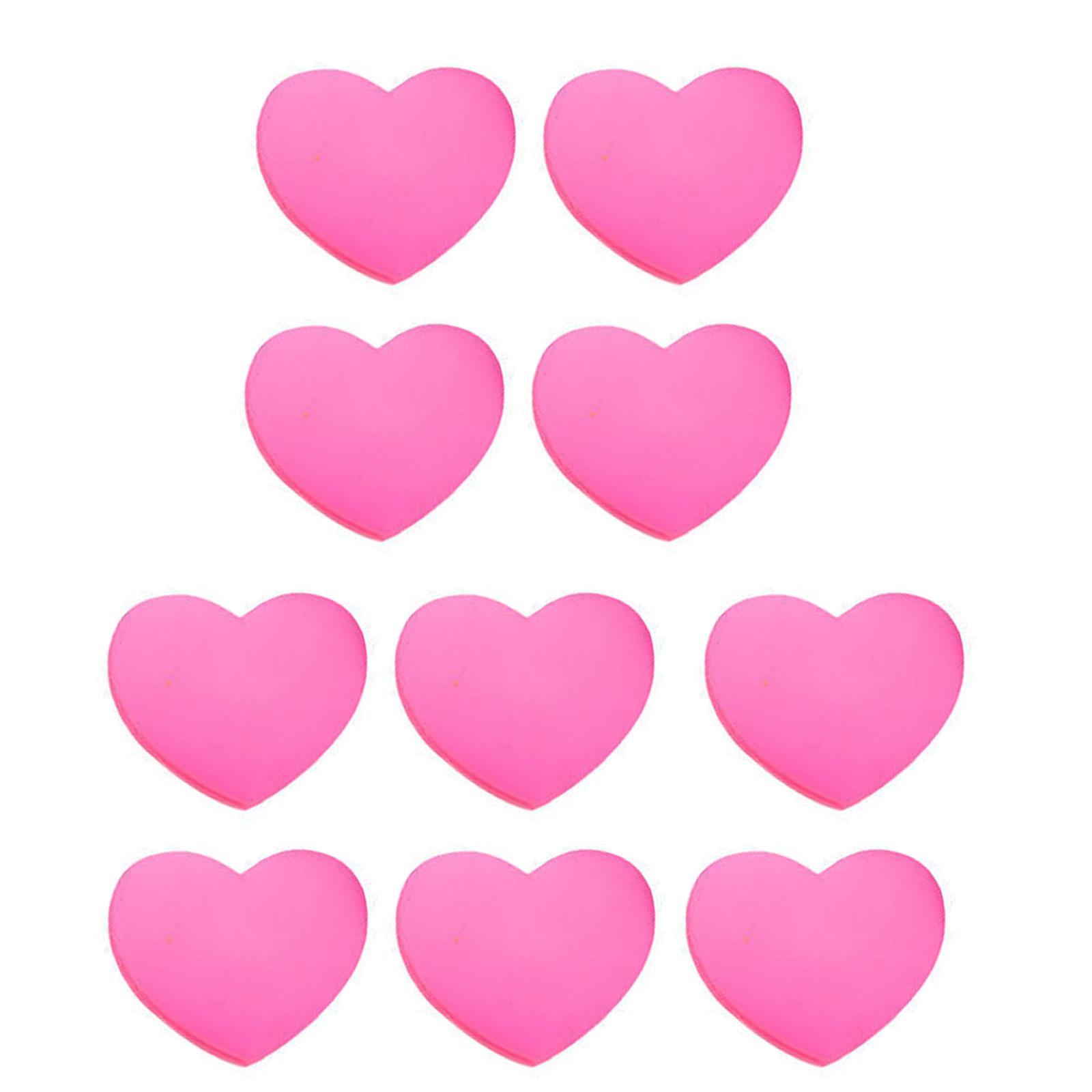 

10 шт. Амортизатори для тенісних ракеток Силіконовий амортизатор для тенісних струн у формі серця, амортизатор для тенісного сквошу, простий у використанні