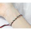 Stylish Knotted Bracelet Cotton Adjustable Hand Rope in Elegance Color Waterproof and Sweatproof Cotton Jewelry