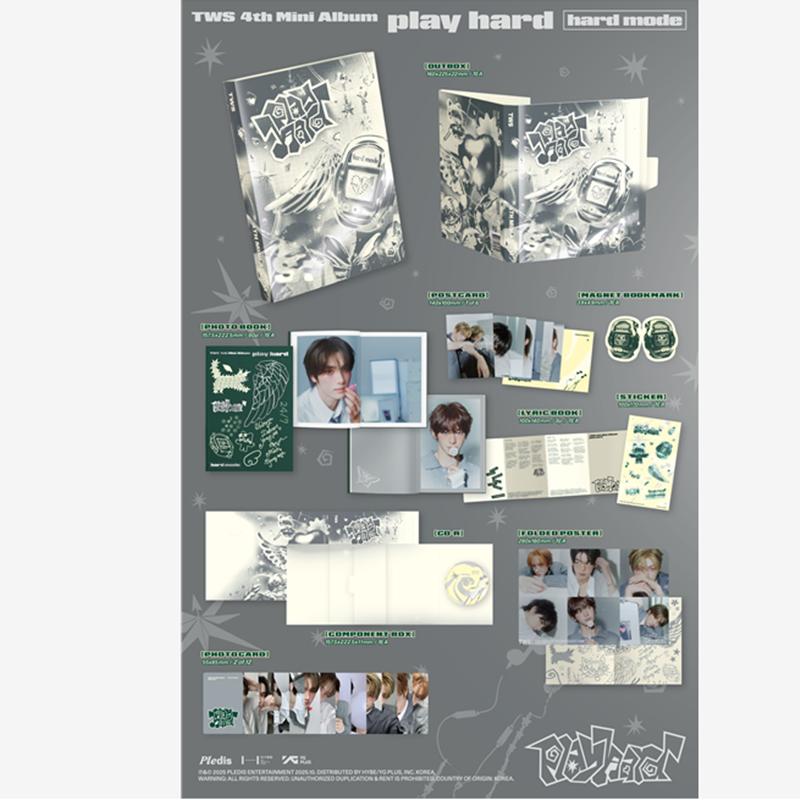 [Pre-order] TWS - 4th Mini Album [play Hard] (+Online Benefit)