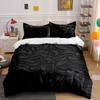 Abstract Black Swirling Leaves. Bedding Sets Duvet Cover Sets Duvet Covers Pillowcases(1 * Duvet Cover 2 * Pillowcases, Without Duvet Insert)