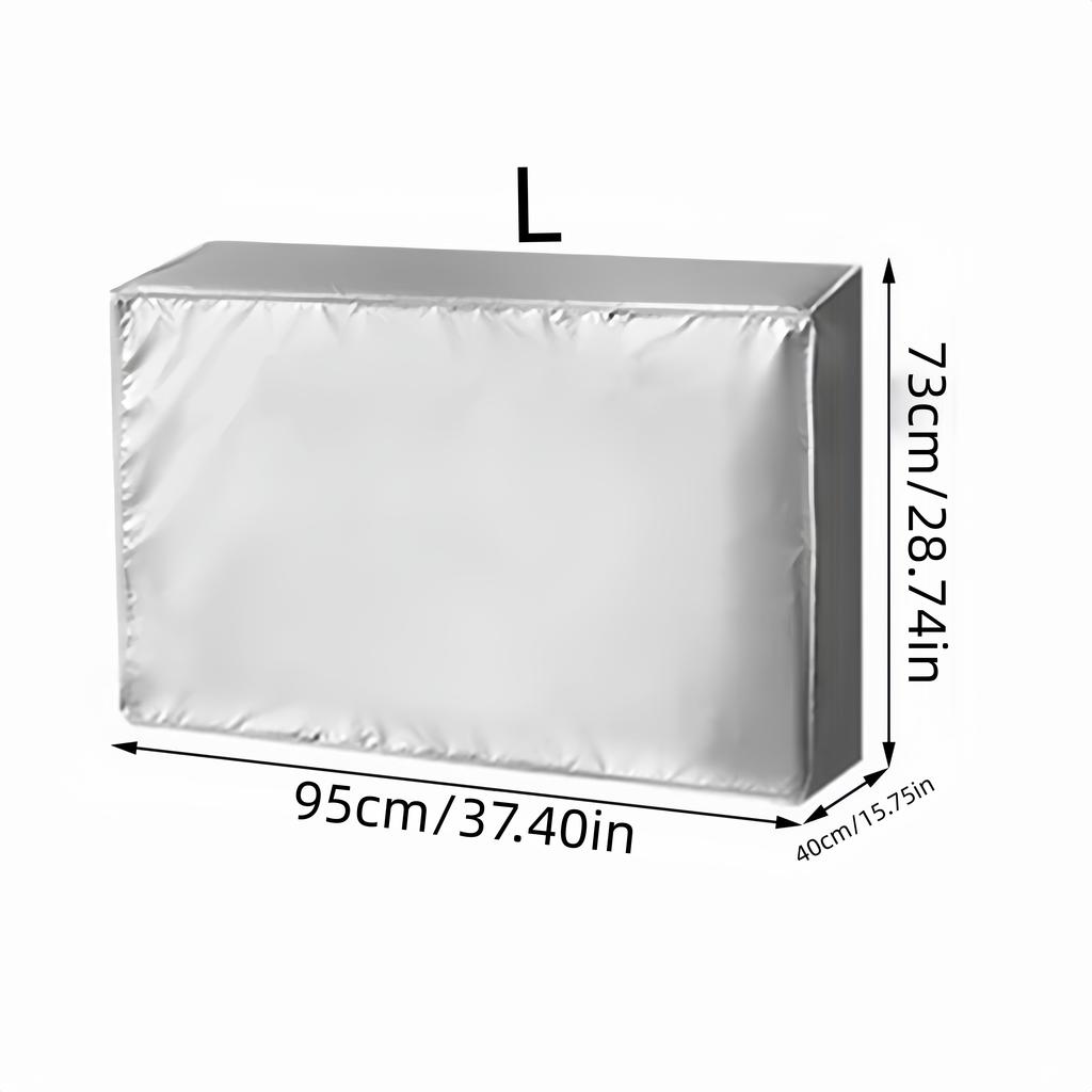 1pc Outdoor Air Conditioning Cover Air Conditioner Waterproof Dust Cover Washing Anti-Dust Anti-Snow Cleaning Bag Rainproof