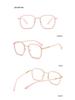 Elegant Anti-Fatigue Women's Reading Glasses - Large Frame, HD Vision, Youthful Look.