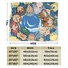 Inazuma Eleven Axel Blaz Gouenji Soft Warm Blanket Camping Plush Throw Blanket Fluffy Bedroom Flannel Bedspread Sofa Bed Cover