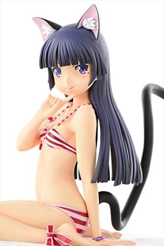My Little Sister Be This Kuroneko Shima Mizugi Cat Ears Second Cute Scale PVC Complete Figure Can't Cute. Ver. 1/4 Pre-painted