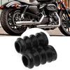 39mm Gummi Gaffelbeskyttelse Gaiters Gators Støvler For Harley Sportster