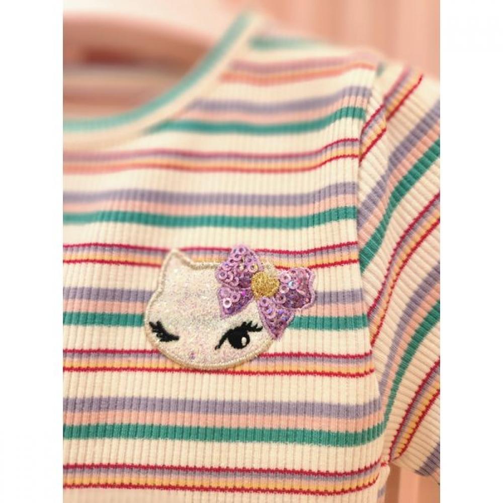 Wh French Cat Color Block Ops Q52dko200