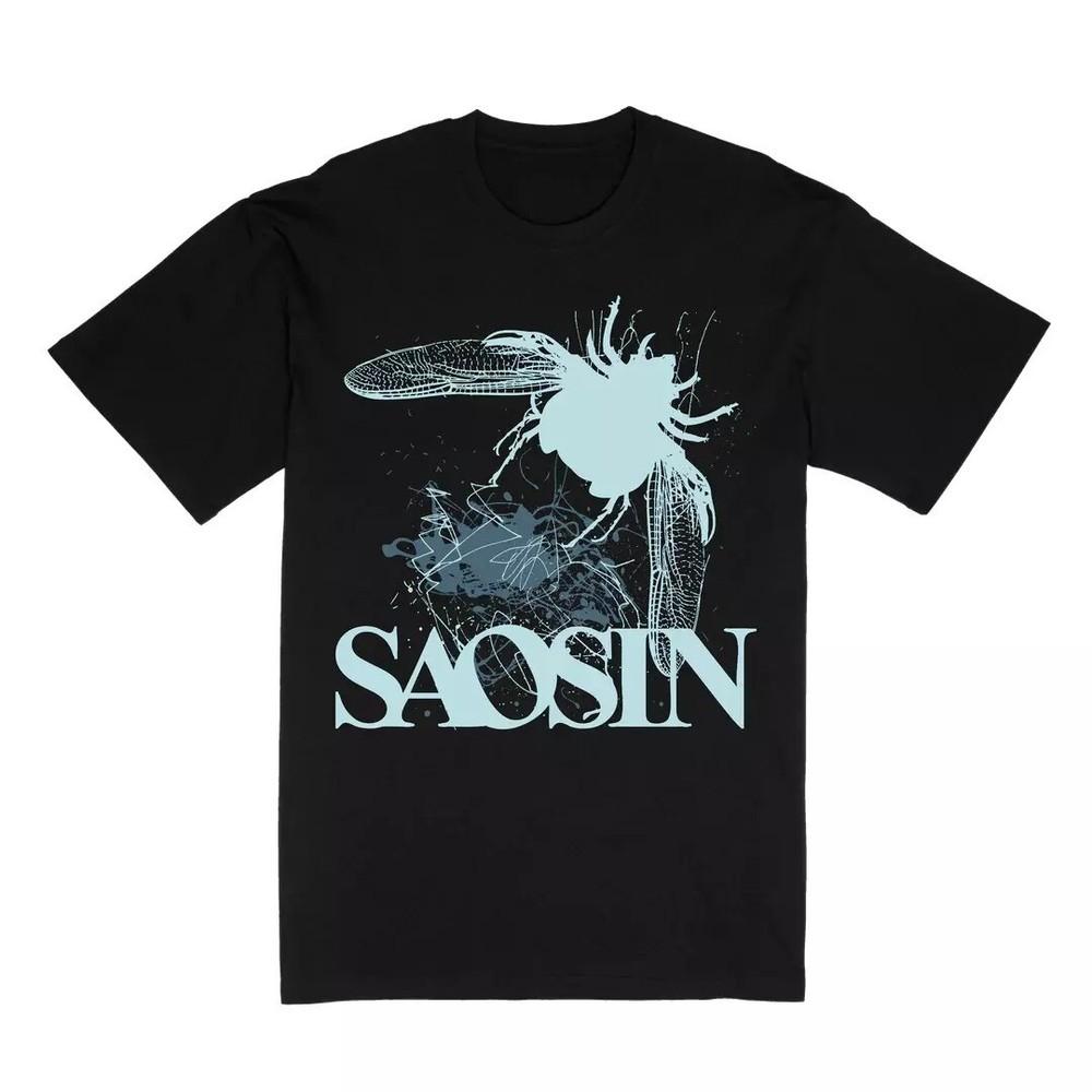 Saosin Band Black Unisex Cotton T-Shirt All Size Unisex T-Shirt M