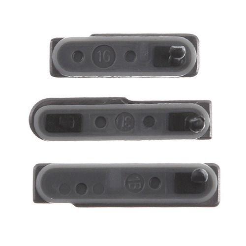 

3PCS/Set OEM Card Cap and USB Cover for Sony Xperia Z1 Compact D5503 Black