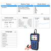 12V Car Battery Charger Tester Analyzer Auto Diagnostic Tool V311B Analyzer Tools Automotive Automobile Battery Detector Car Charging Load Test